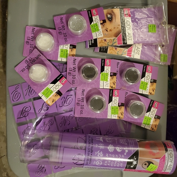 Glitter tattoo lot - Picture 3 of 3